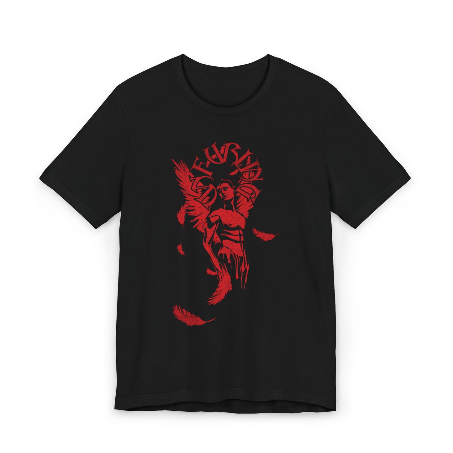 Unfurling/ Black T-shirt